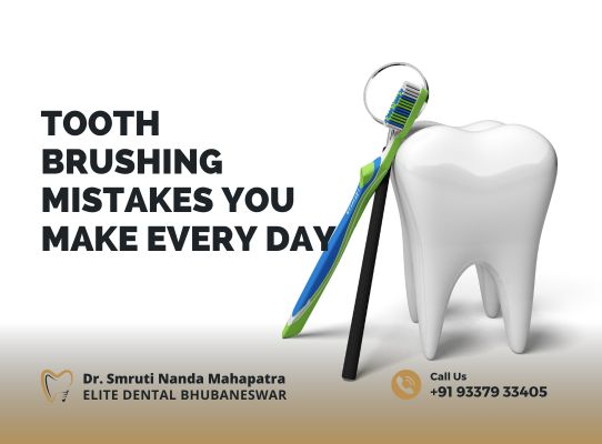 Tooth Brushing Mistakes You Make Every Day