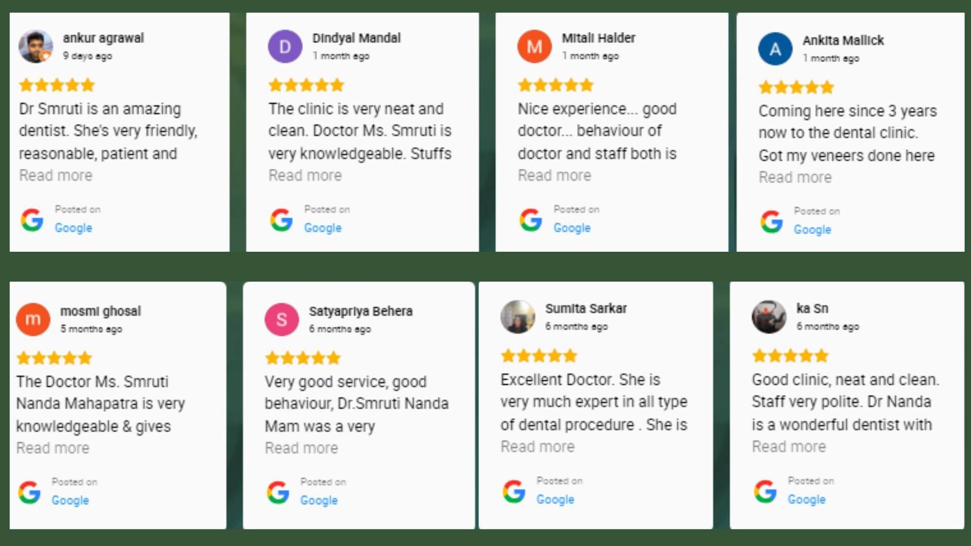 Positive Patient Reviews