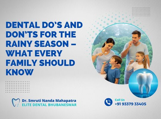 Dental Do’s and Don’ts for the Rainy Season – What Every Family Should Know