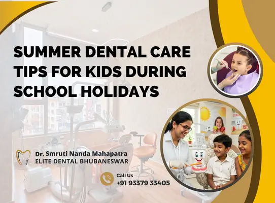 Healthy smiles during school summer holiday tips