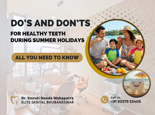 Summer smile tips for strong, healthy teeth